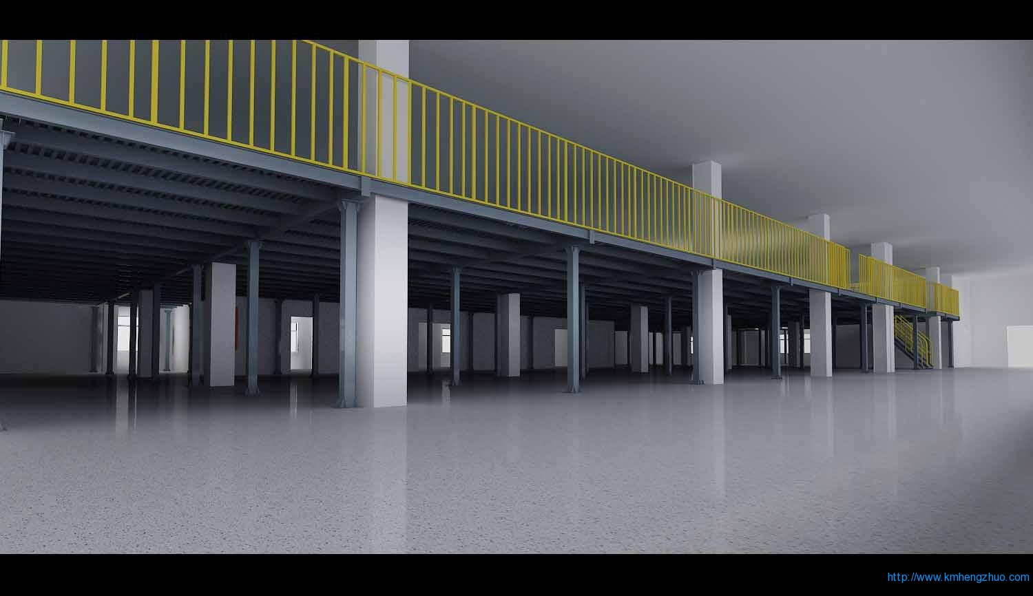 HZ-688型閣樓式貨架應用案例 HZ-688型閣樓式貨架應用案例